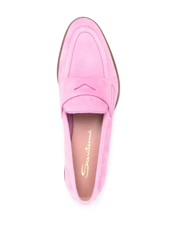 santoni loafers womens