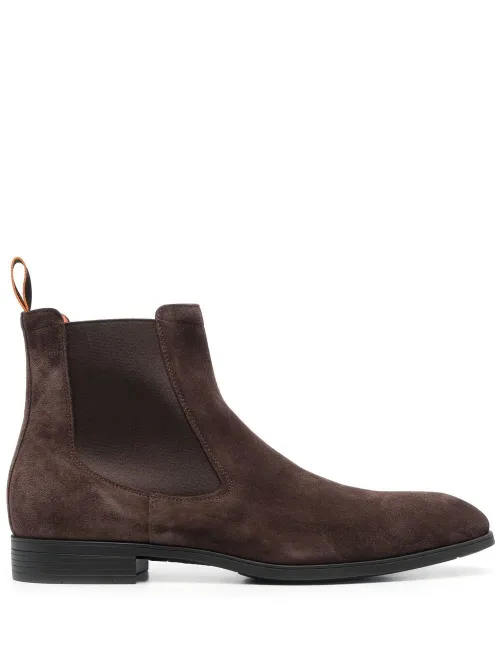 Bottines Detoxify à empiècement élastiqué - Santoni - Modalova