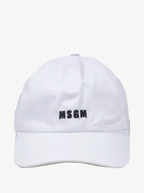 MSGM كاب مطرز بشعار الماركة