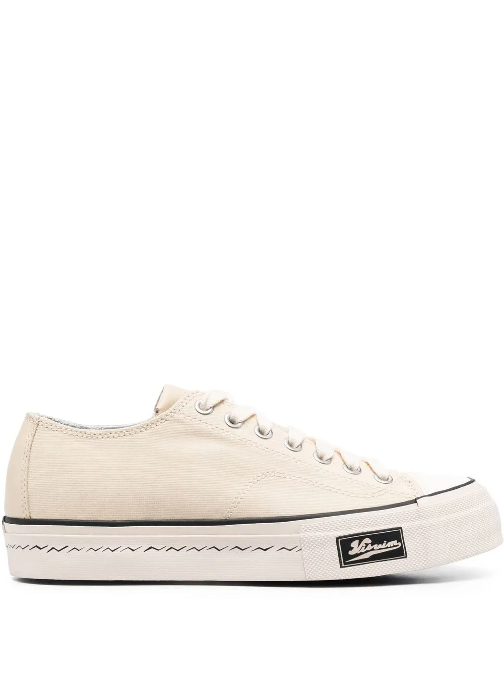 

visvim logo-patch low-top sneakers - Neutrals