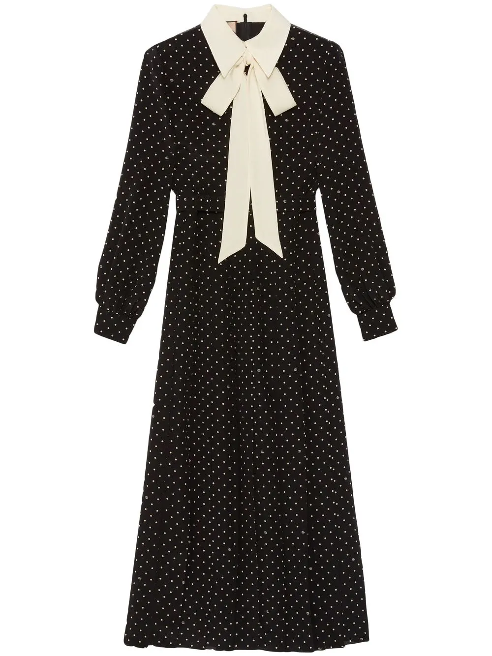 Gucci polka top dot dress