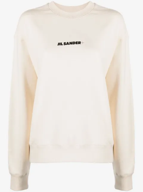 Jil Sander Sweatshirt mit Logo-Print