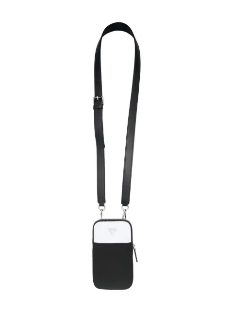 Emporio Armani logo-plaque phone bag