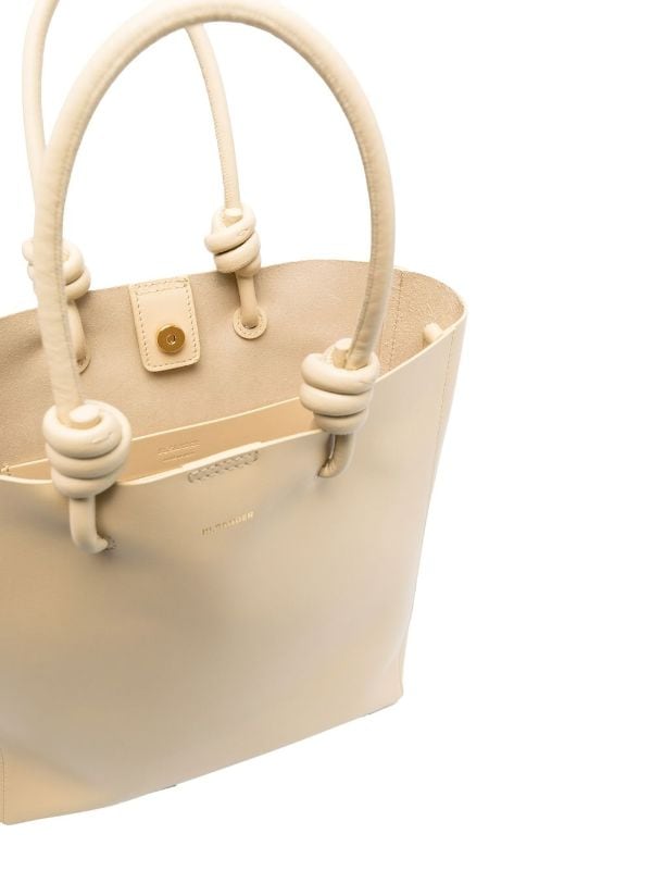 Jil Sander top-handle soft-leather Tote - Farfetch