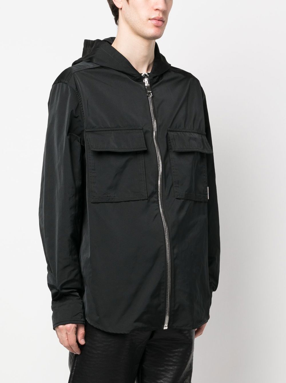 Balmain cargo hooded lightweight jacket Men