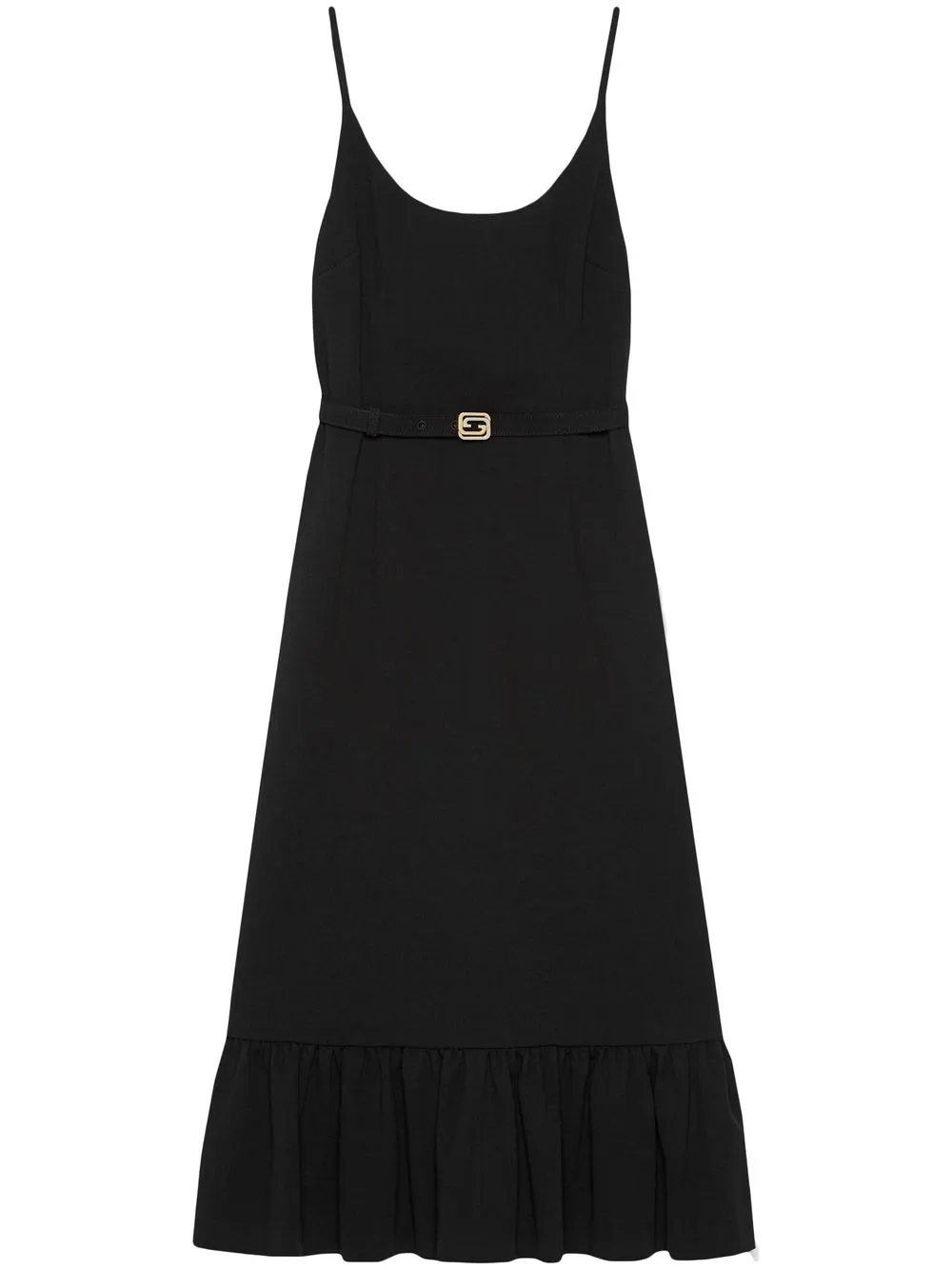 Gucci Sable Interlocking G Belt Dress Farfetch gucci-sable-interlocking-g-belt-dress-farfetch