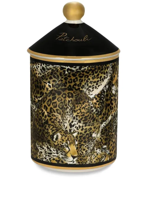 Dolce & Gabbana leopard-print scented candle (340g)