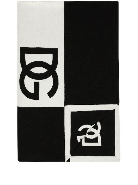 Dolce & Gabbana logo pattern cotton rug