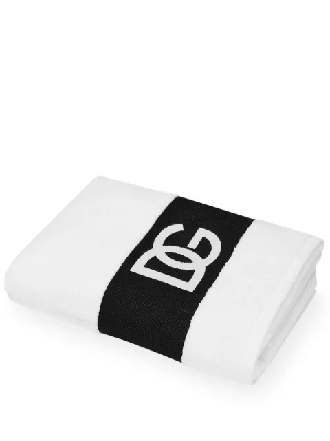 Dolce & Gabbana logo-print bath towel