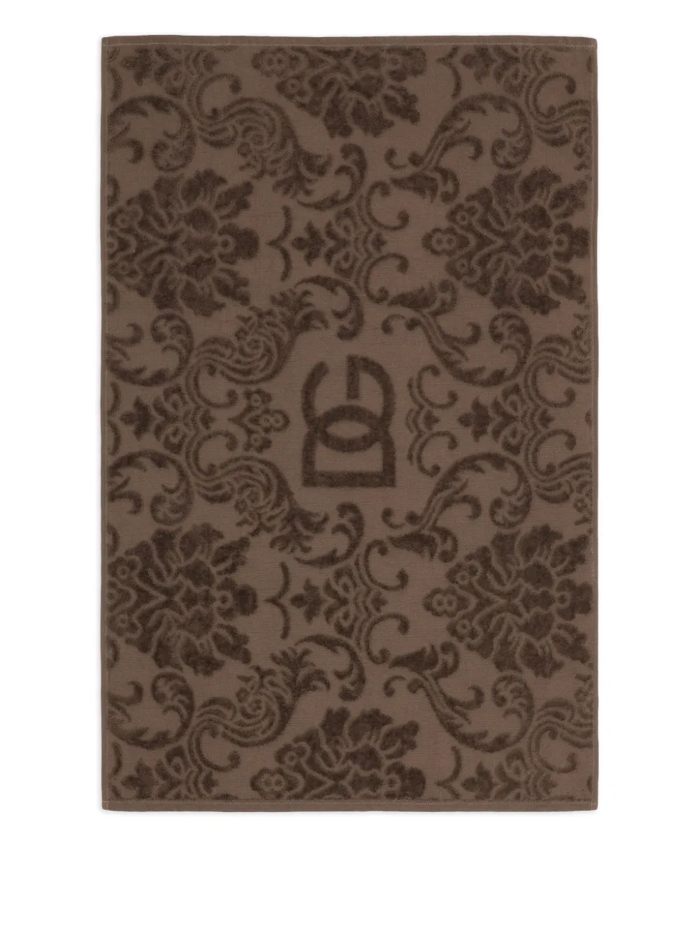 Dolce & Gabbana toalla con logo | marrón | Image 1