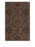 Dolce & Gabbana logo towel - Brown