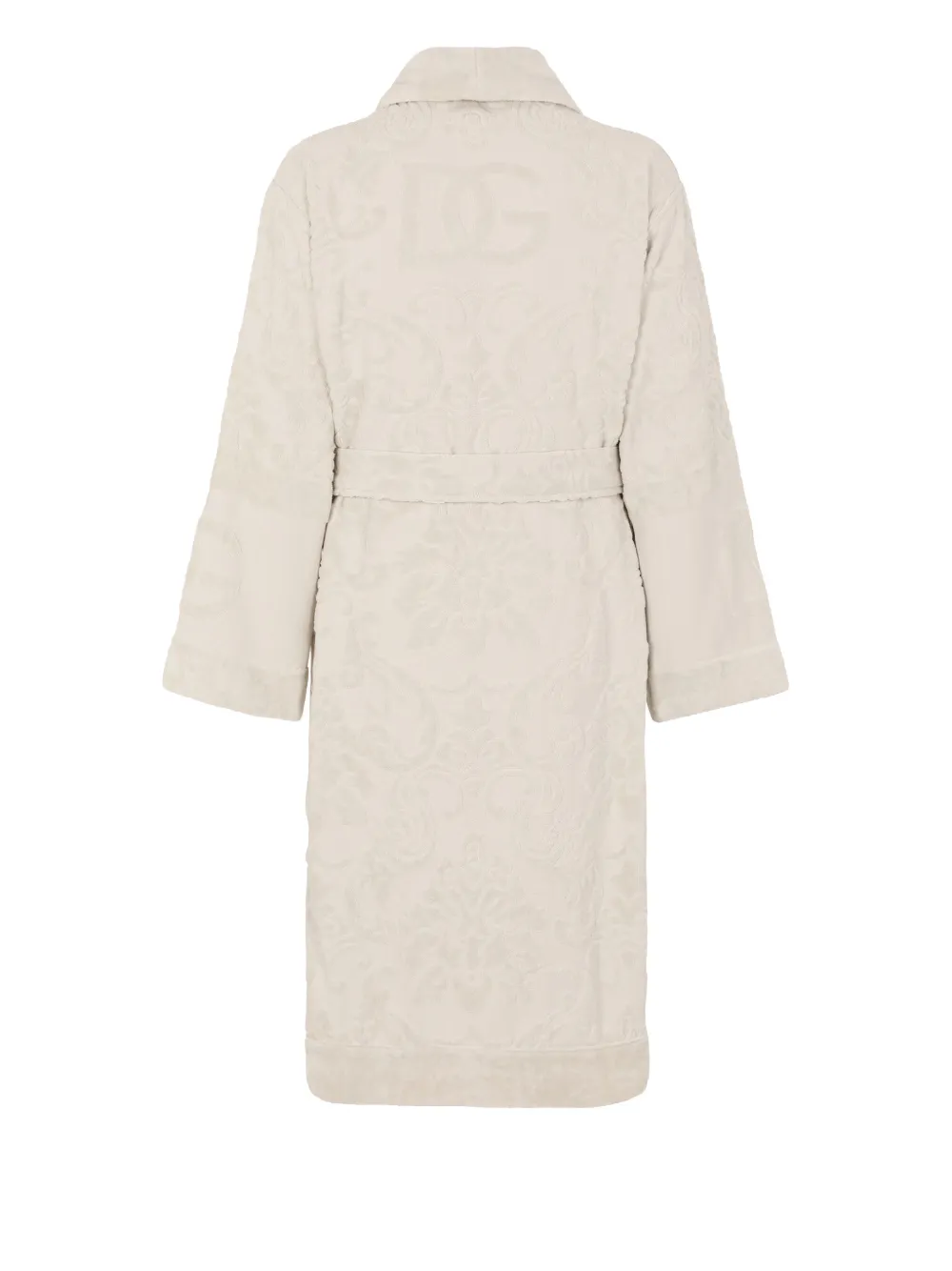 Dolce & Gabbana cotton bath robe - Beige