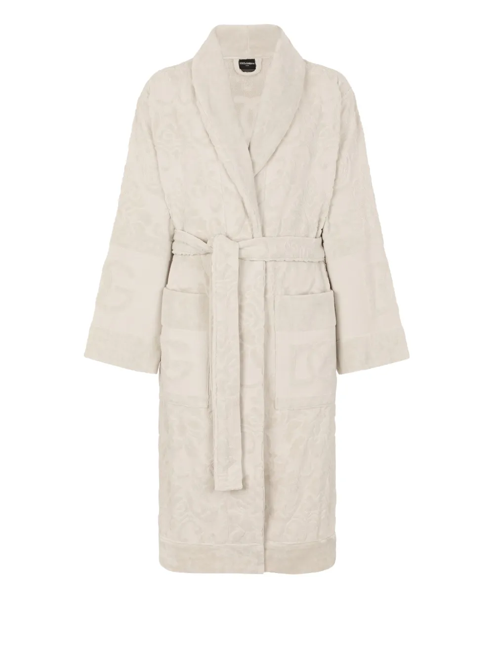 Dolce & Gabbana bata de baño de algodón | neutro | Image 1