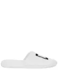 Dolce & Gabbana embroidered-logo cotton slippers - White