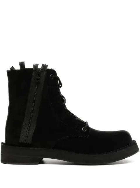 Yohji Yamamoto lace-up boots