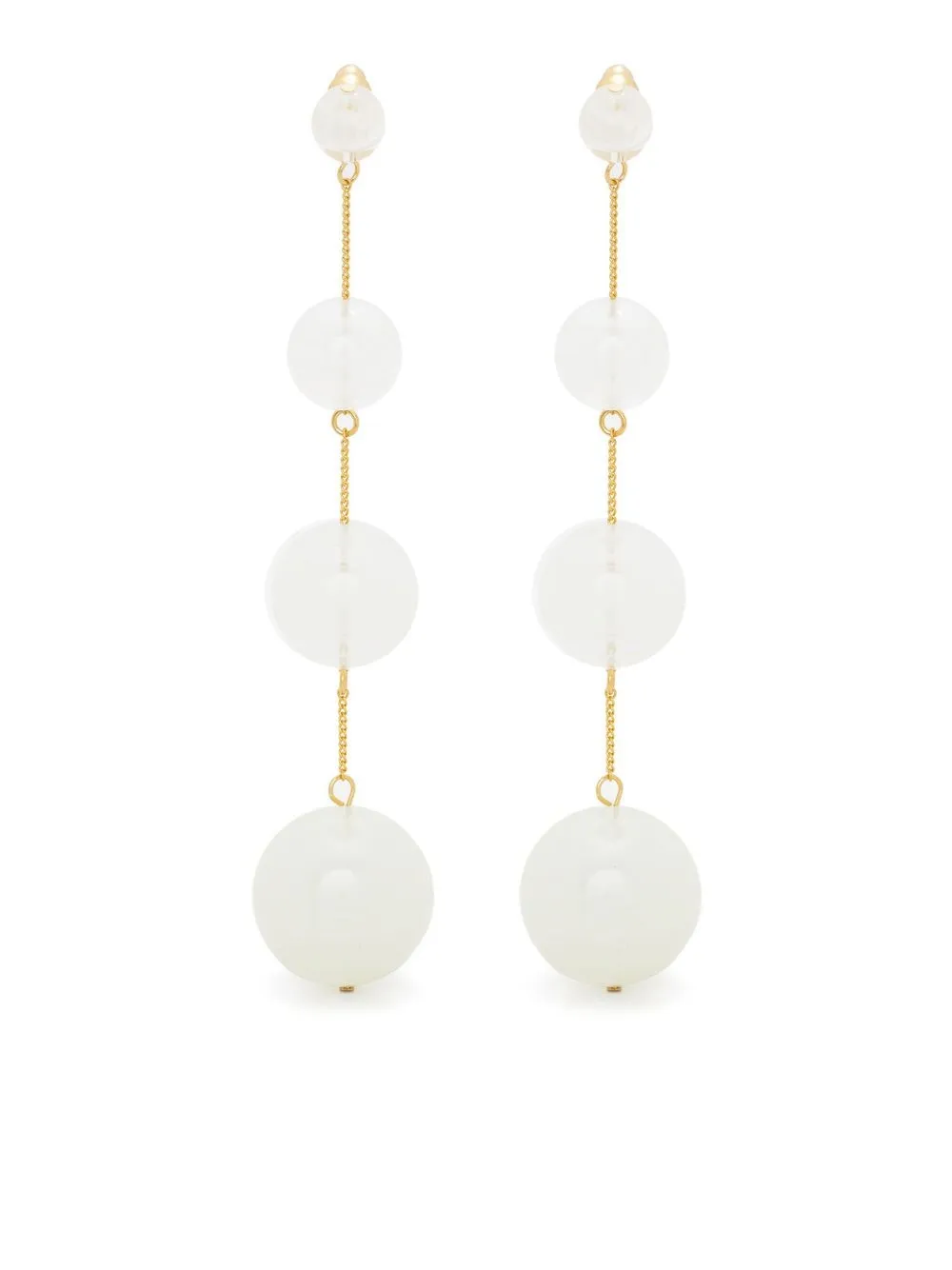 

Cult Gaia Candace drop earrings - Neutrals