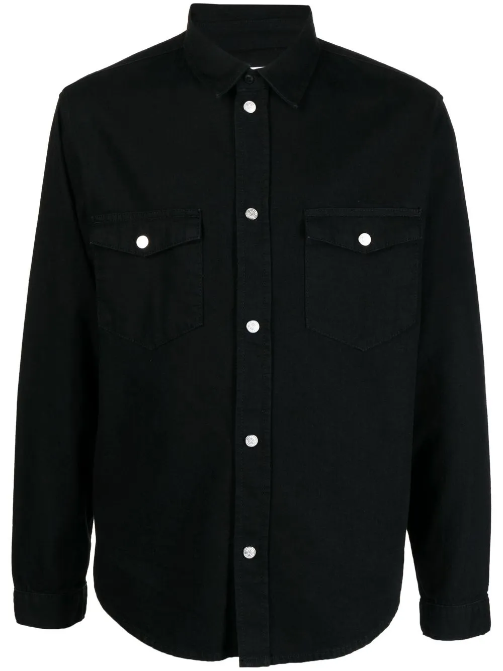 

FRAME chest-pocket shirt - Black