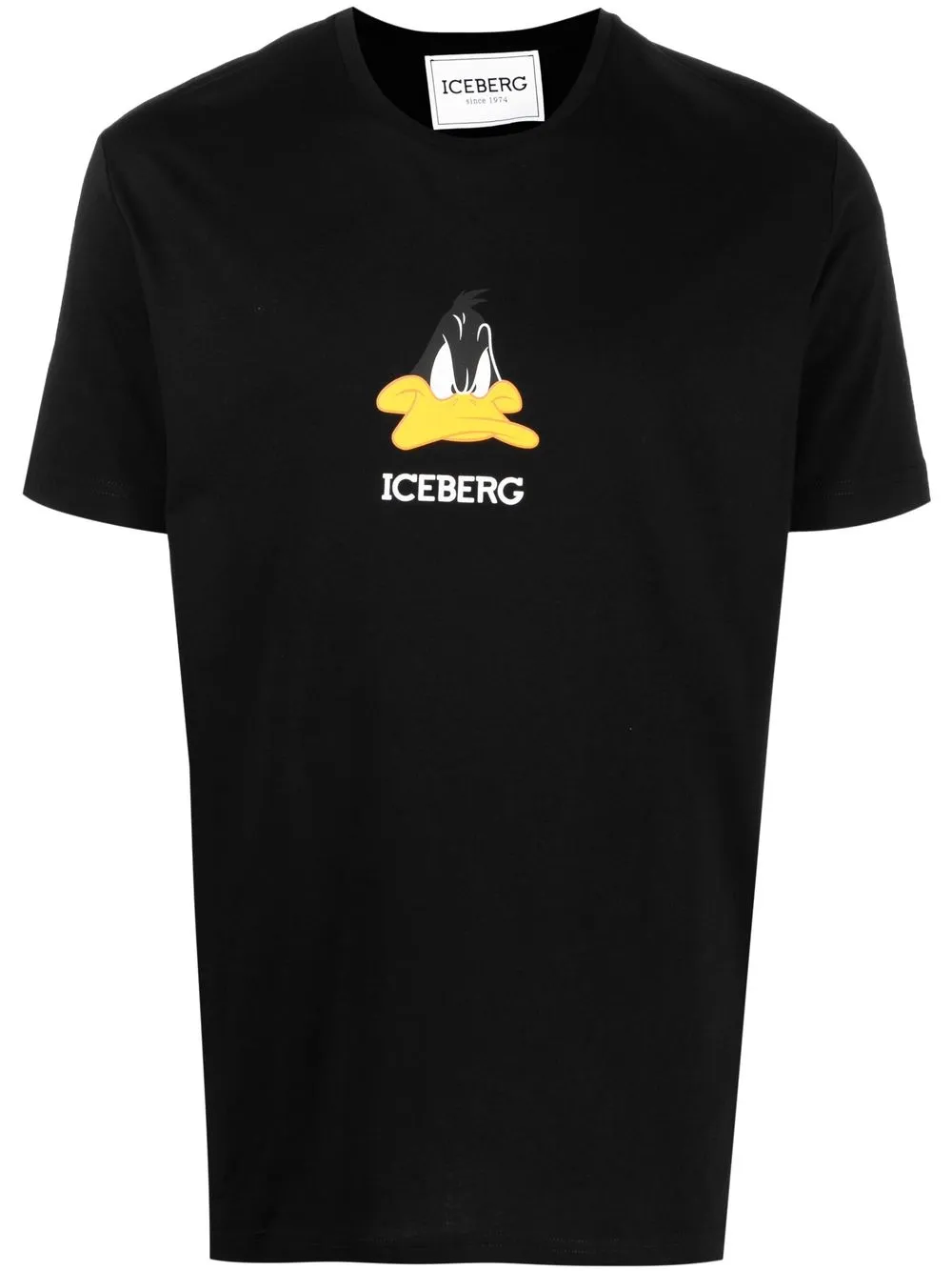 

Iceberg playera manga corta con estampado gráfico - Negro