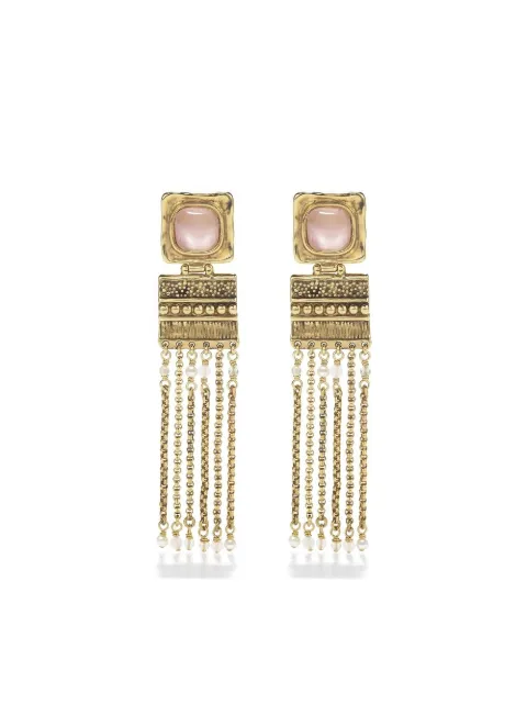 Goossens Syracuse long-pendant earrings