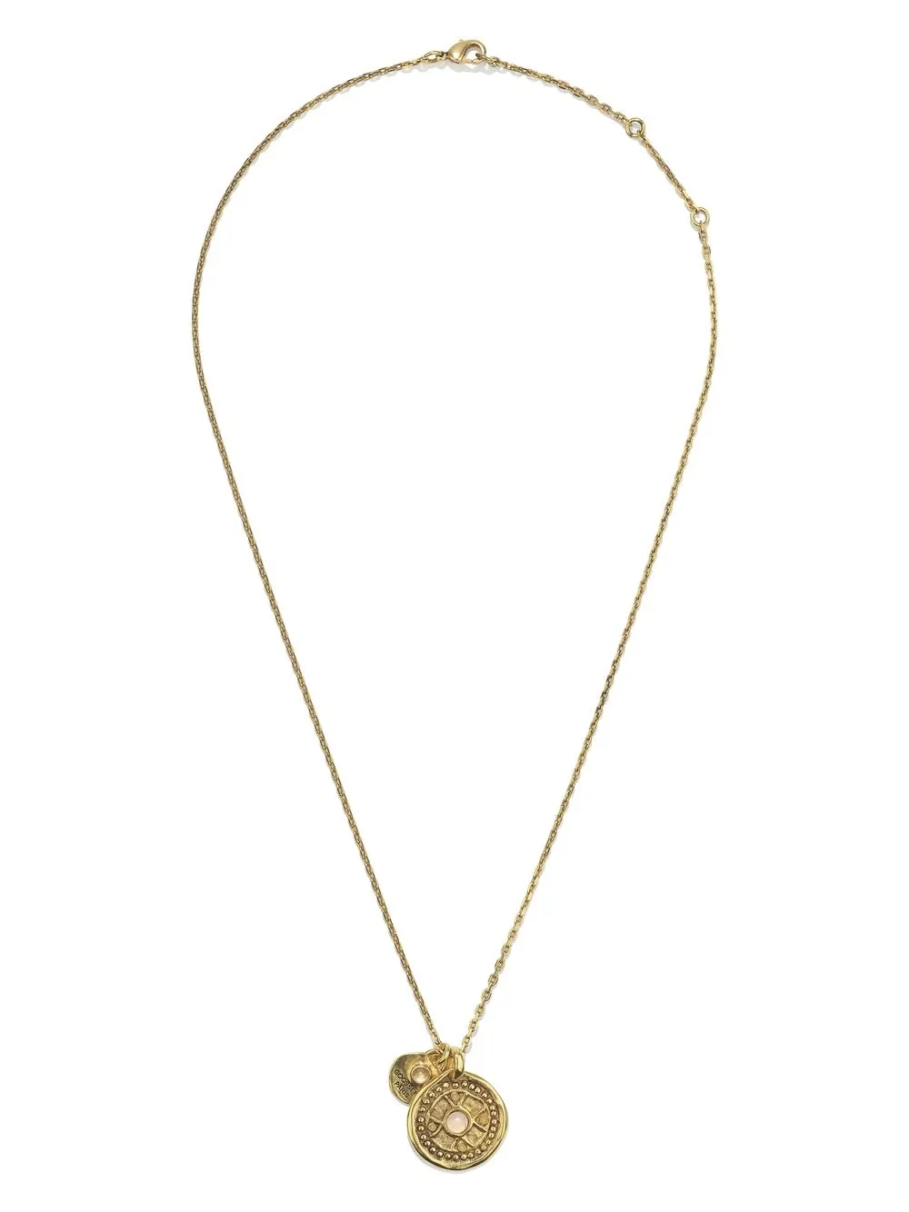 Goossens Syracuse medal necklace | Pink | Image 1