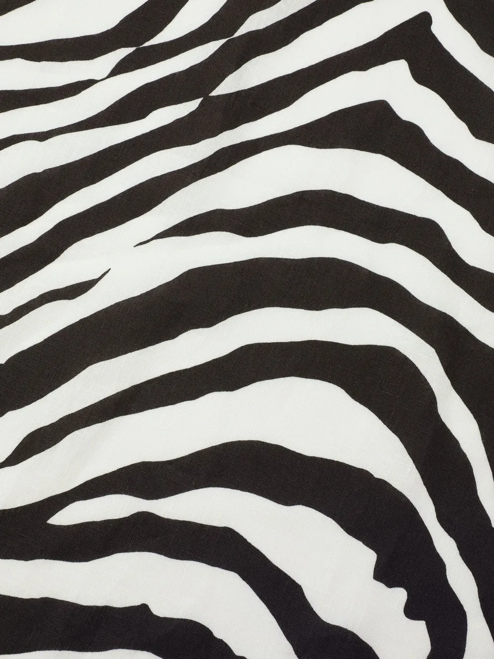  Dolce & Gabbana Zebra-print Round Tablecloth - Black 