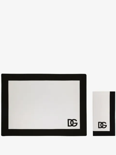 Dolce & Gabbana Set aus Tischset und Serviette