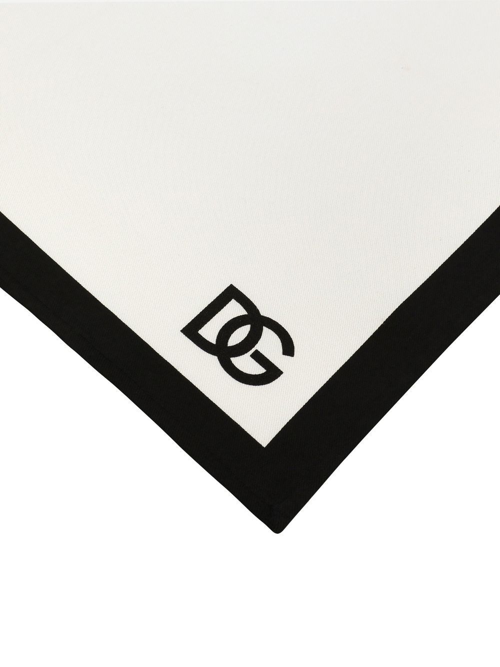 Dolce & Gabbana Servetten met logoprint - Wit