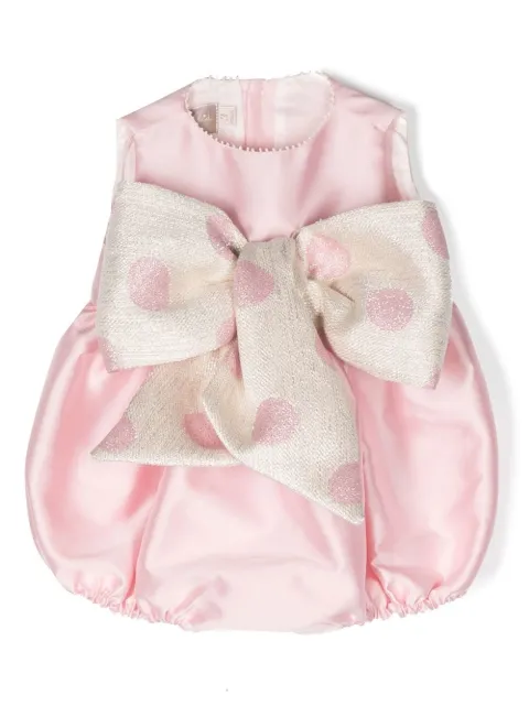La Stupenderia oversize bow-detail body