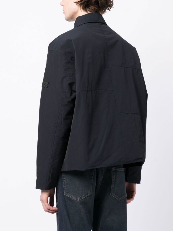 FRAME Padded zip-up Shirt Jacket - Farfetch
