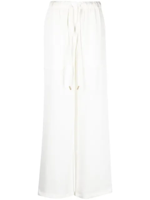 Cult Gaia drawstring straight-leg trousers
