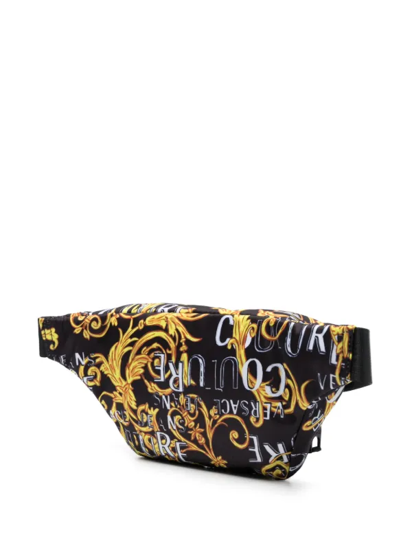 Versace Jeans Couture Logo Lock Barocco-print Belt Bag