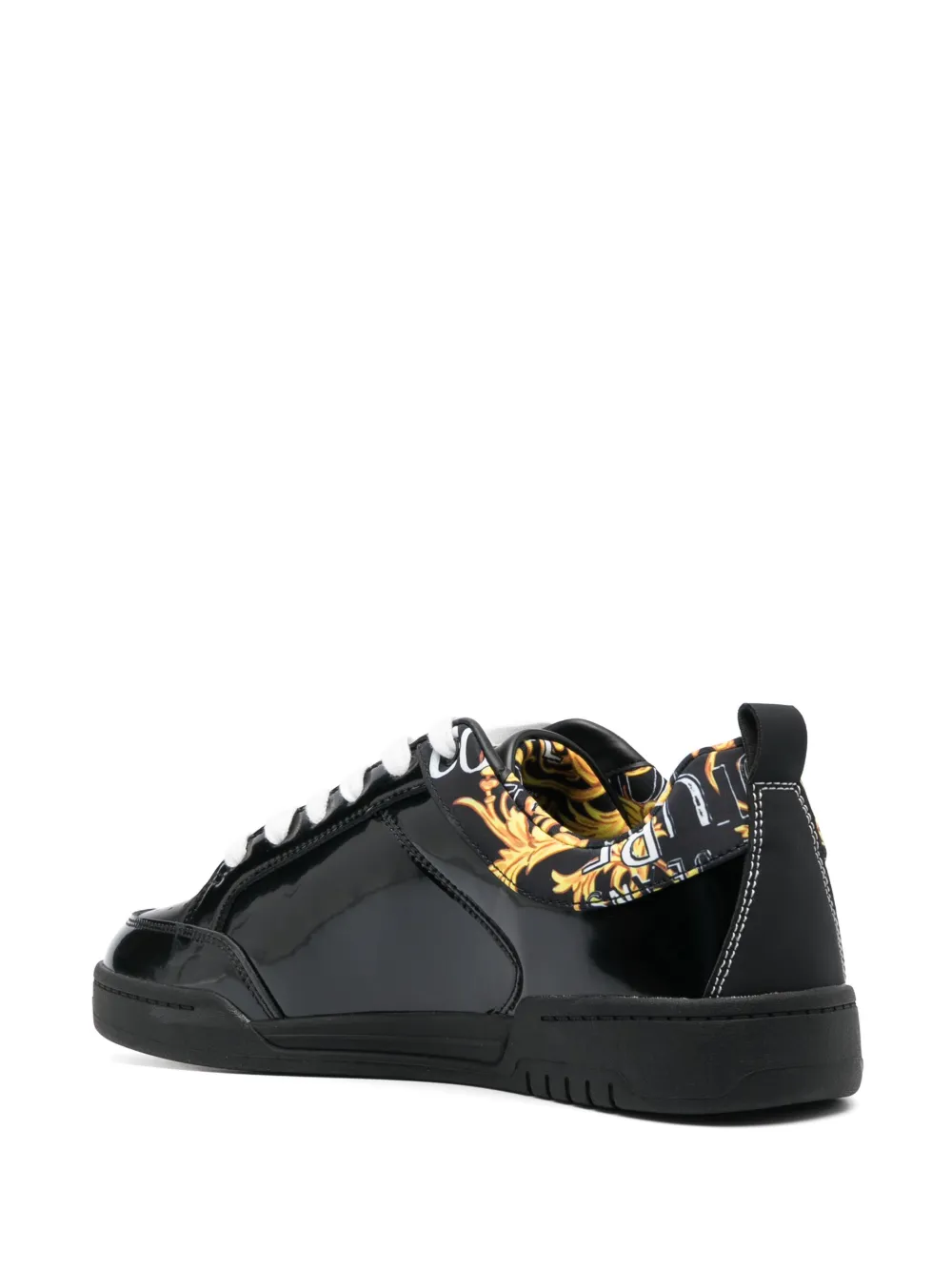 Versace Jeans Couture Black Brooklyn Sneakers ModeSens