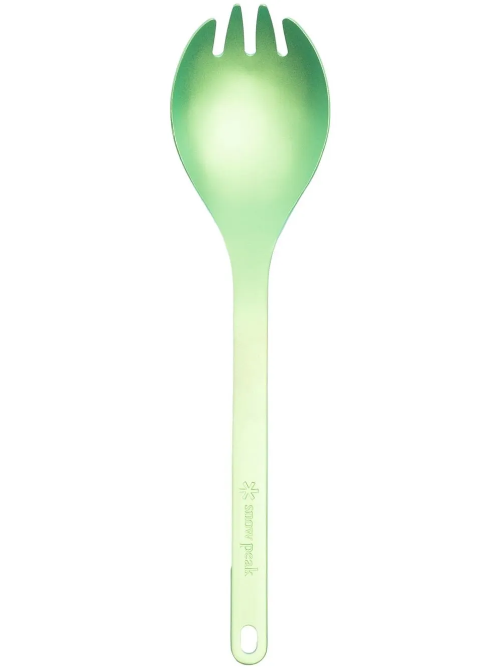 

Snow Peak titanium camping spork - Green