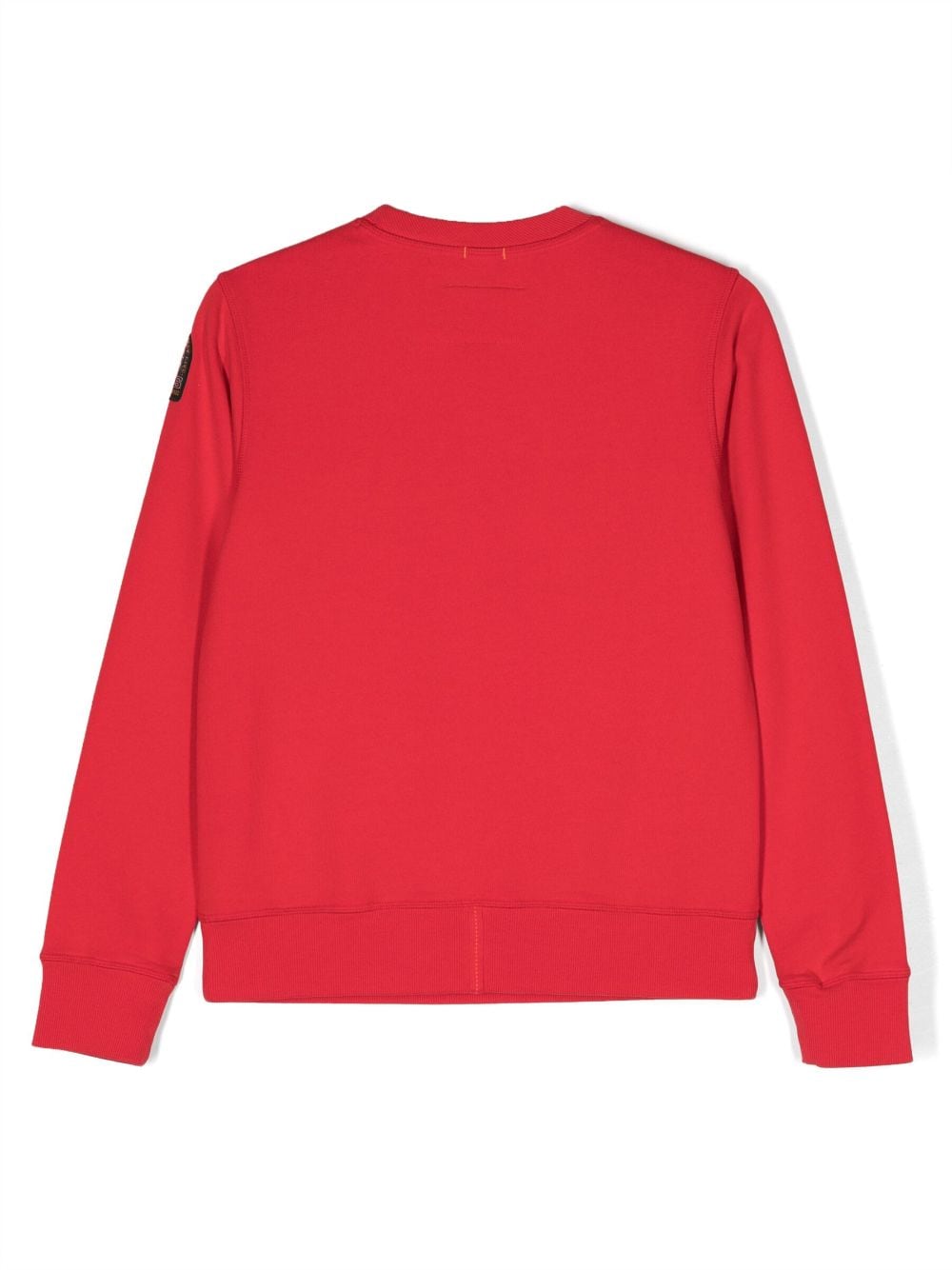 Parajumpers Kids logo-print cotton sweatshirt - Rood