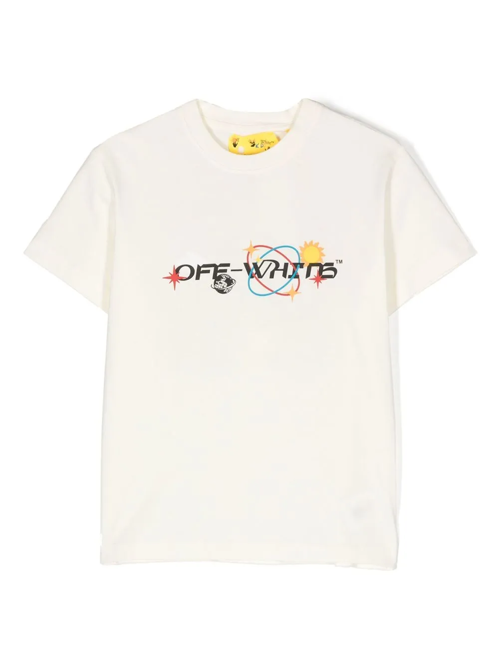

Off-White Kids logo-print cotton T-shirt