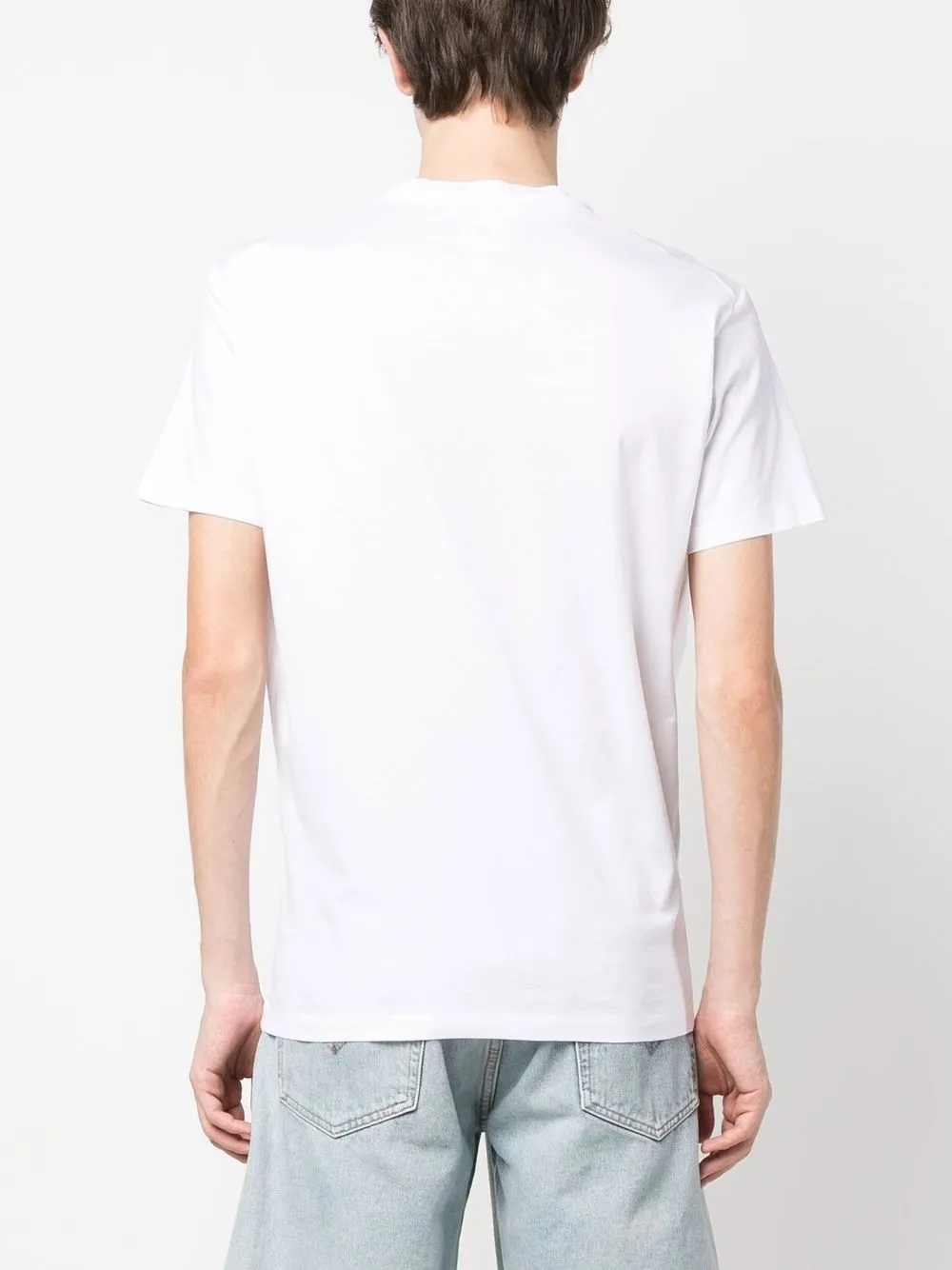 Dsquared2 Logo-print Detail T-shirt In Weiss