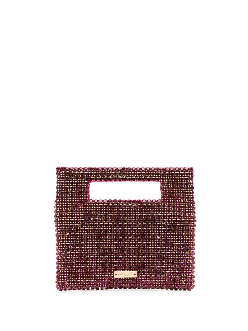 

Cult Gaia Lucinda nano rhinestone clutch - Pink