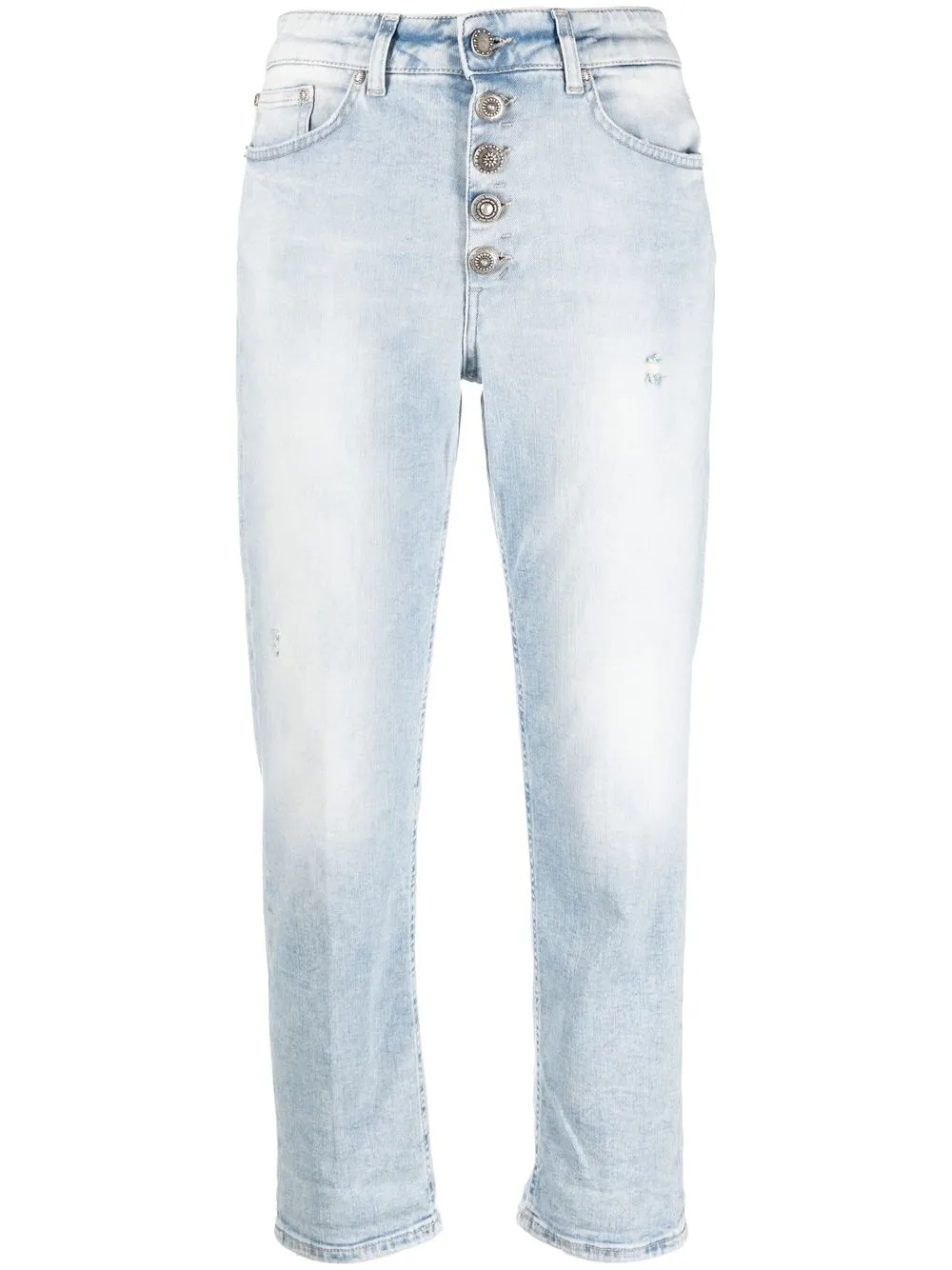 

DONDUP cropped button-fly jeans - Blue