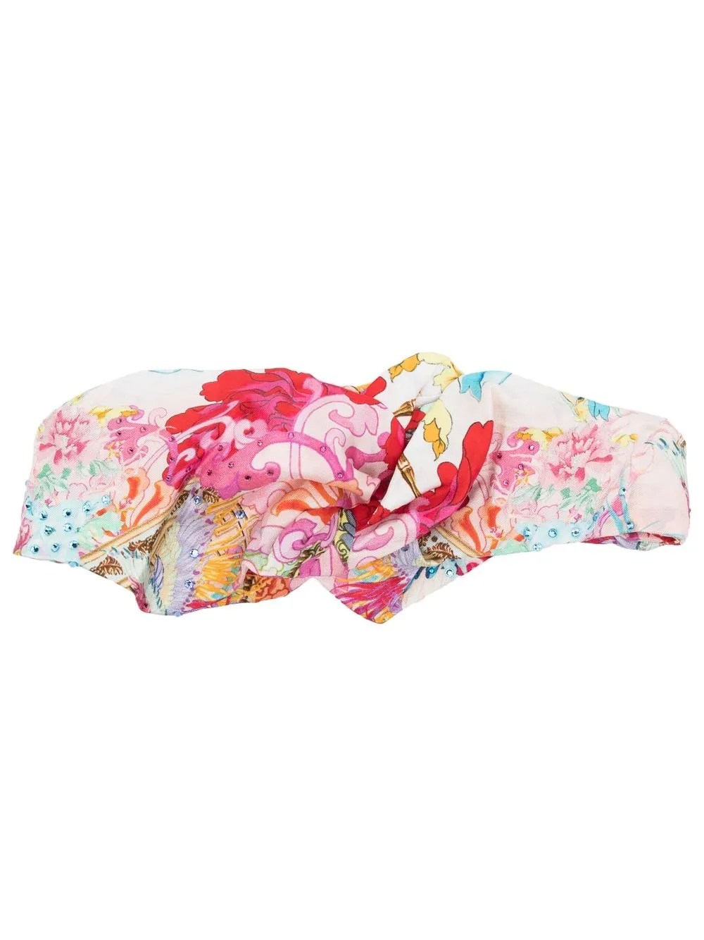 

Camilla graphic-print headband - Pink
