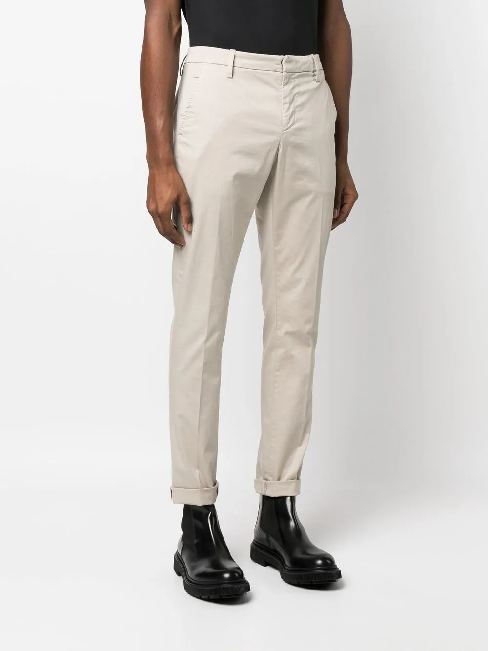 DONDUP pressedcrease fourpocket Chinos Farfetch