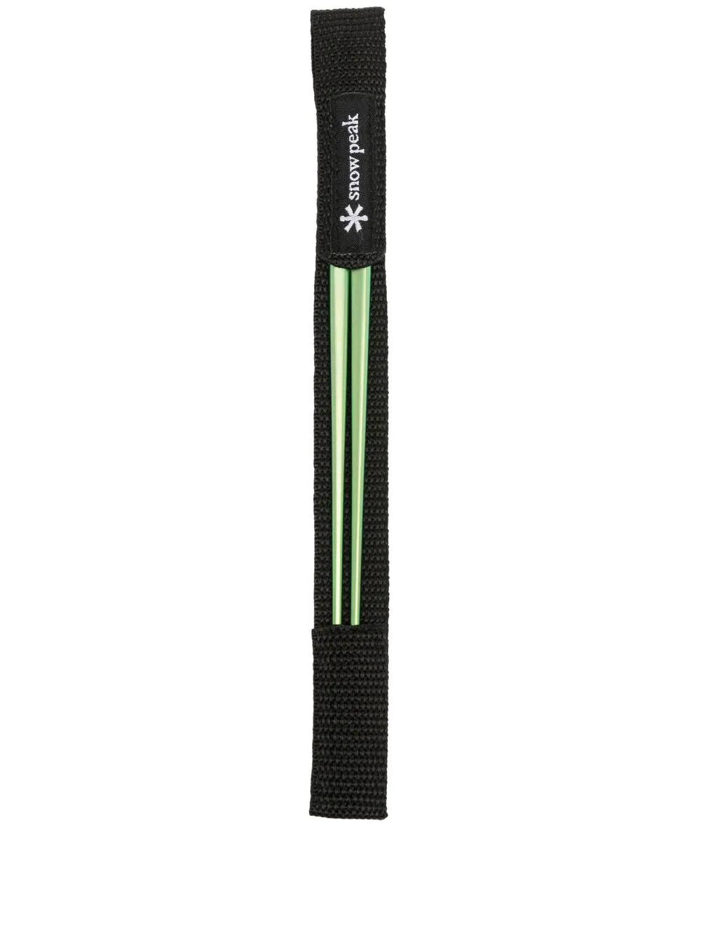 

Snow Peak logo-print chopsticks - Green