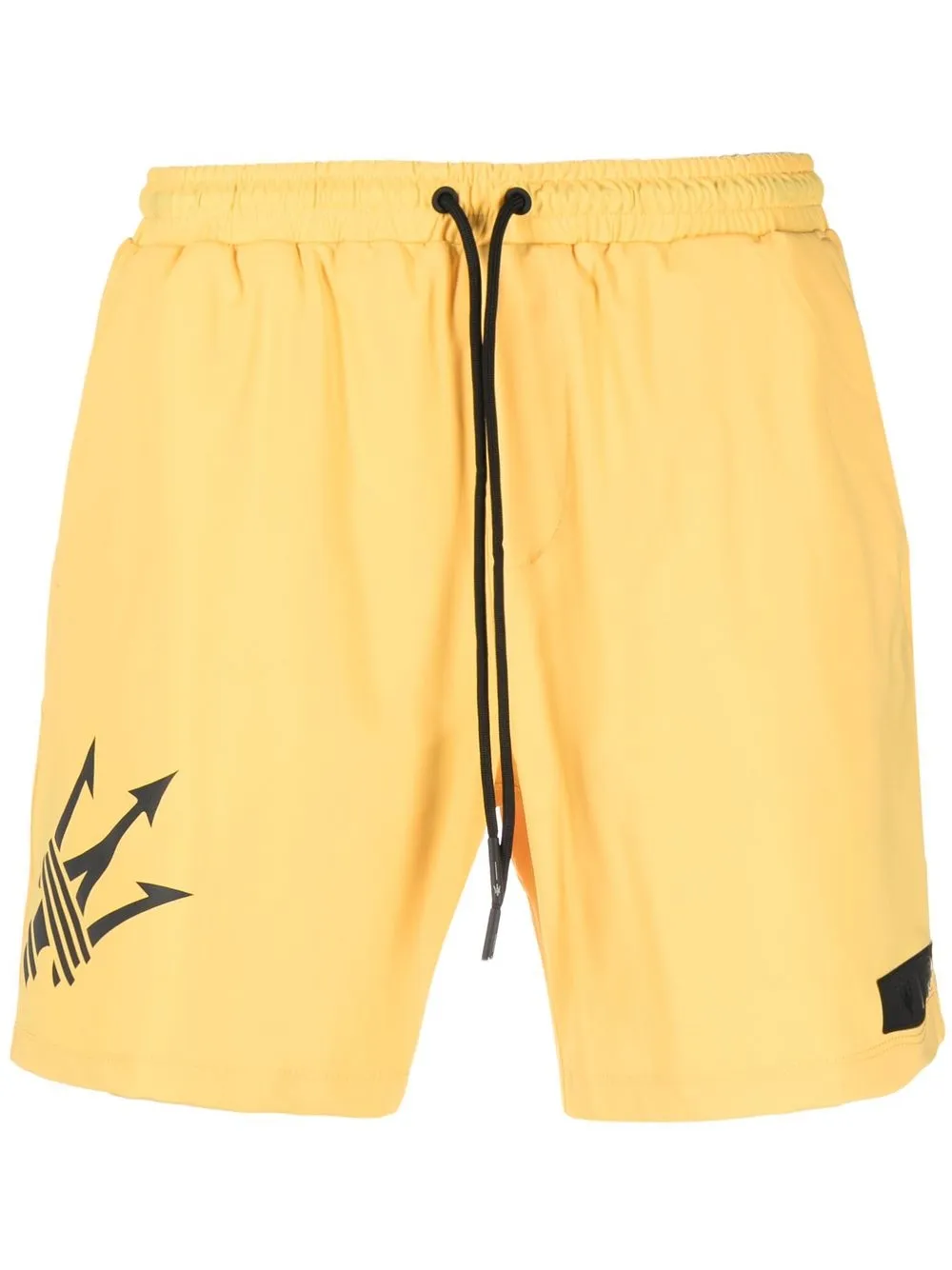 

North Sails logo-print track shorts - Yellow