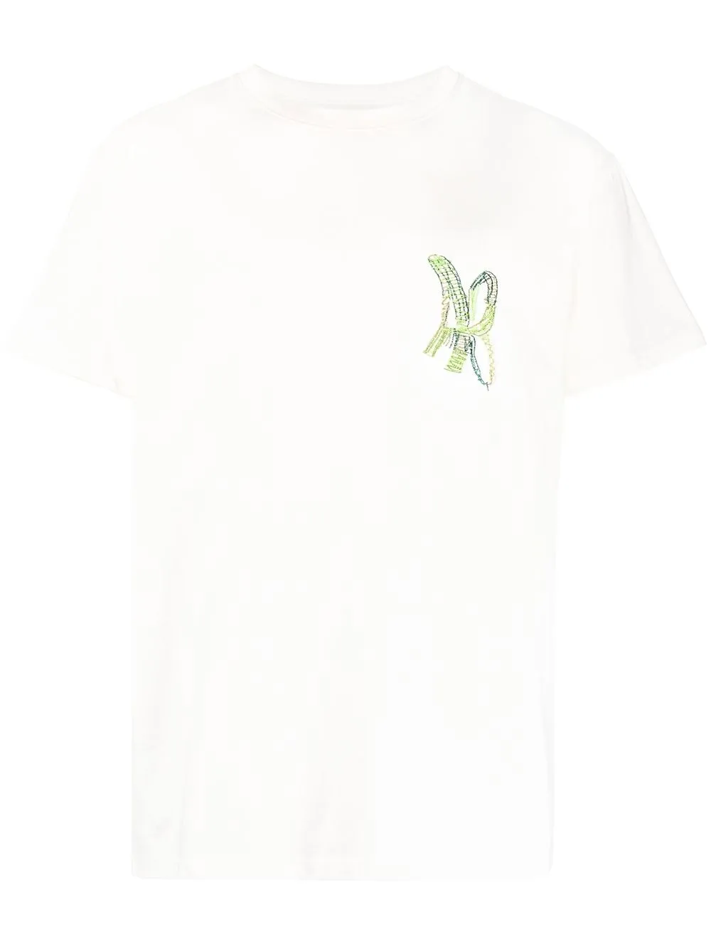 

Andersson Bell logo-embroidered graphic-print T-shirt - White