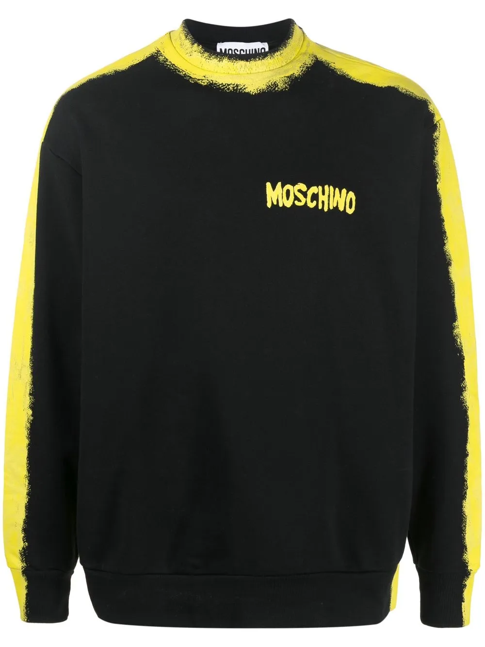 

Moschino logo-print crew-neck sweatshirt - Black