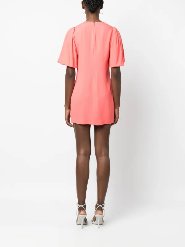 ワンピース DSQUARED2 Woman Dress Pink S75CV0604S22679 252 DSQUARED2 puff-sleeve Mini Dress | Pink | FARFETCH