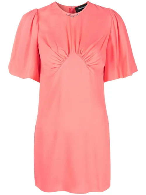 Robe courte à manches bouffantes - DSQUARED2 - Modalova
