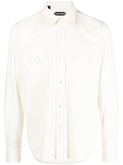 TOM FORD - silk jersey shirt