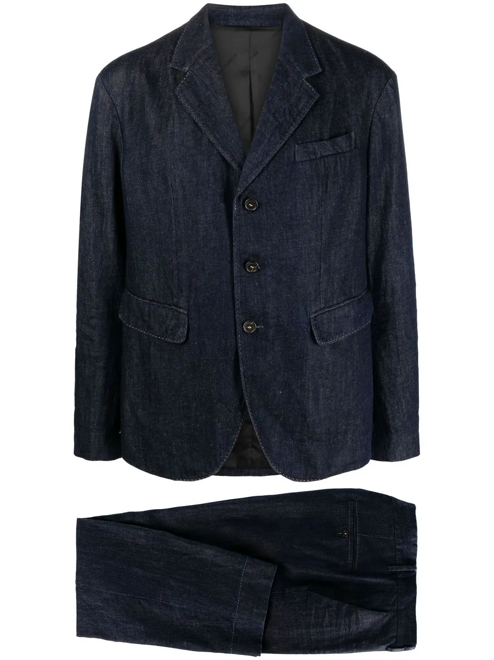 

Dsquared2 single-breasted button suit set - Blue