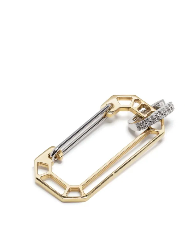 イヤリング Anima Chiara Earring in 18 carat Gold and diamonds EÉRA 18kt Yellow Gold Anima Chiara Diamond Earring | Gold