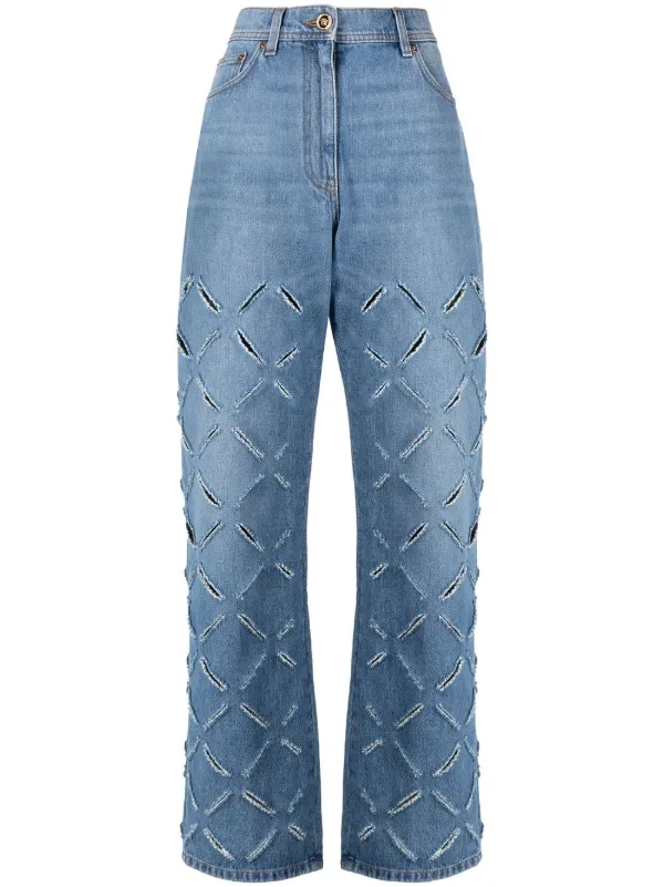 Versace blue jeans womens 2025